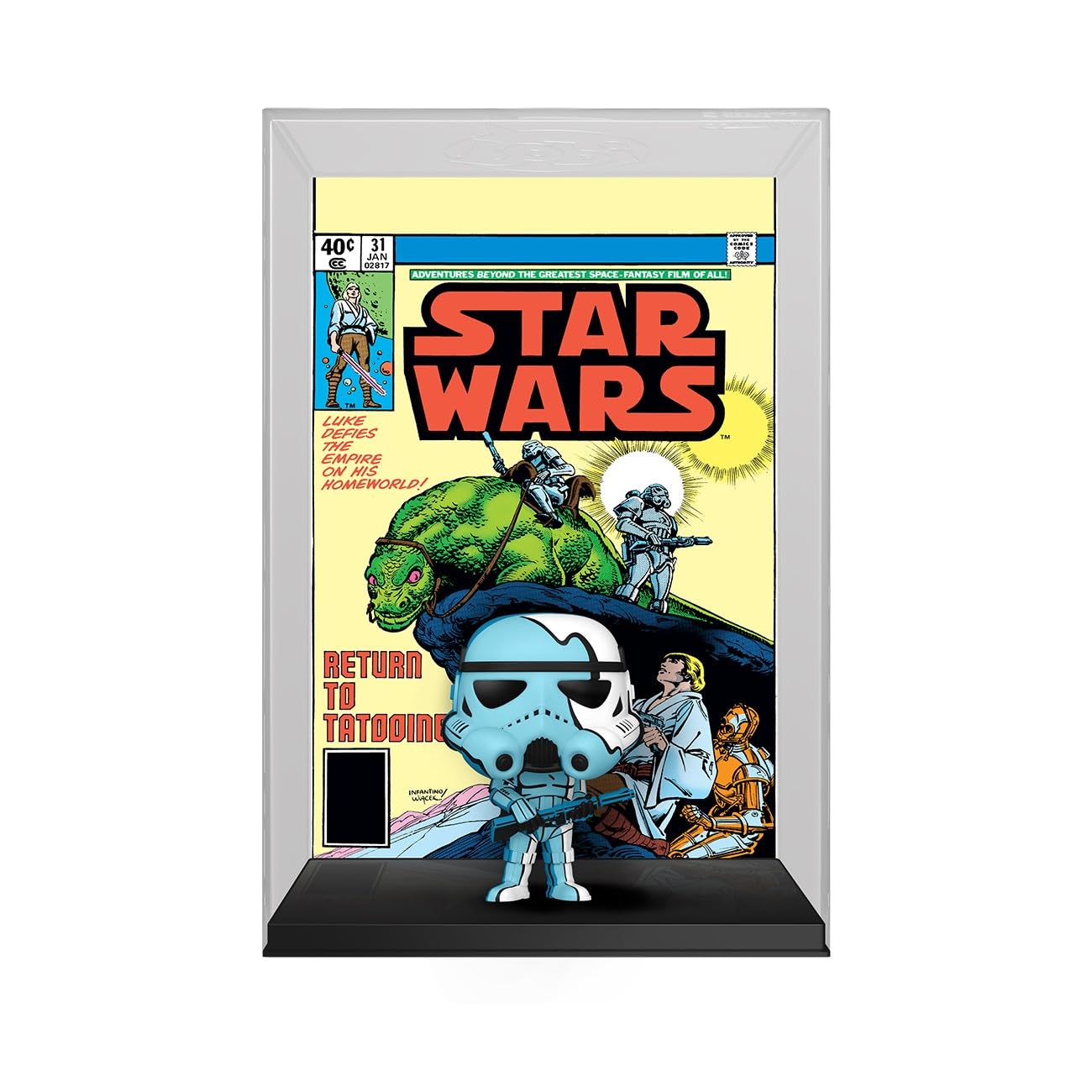 Amazon.com: Funko POP Comic Cover: Star Wars – Sandtrooper - (1977